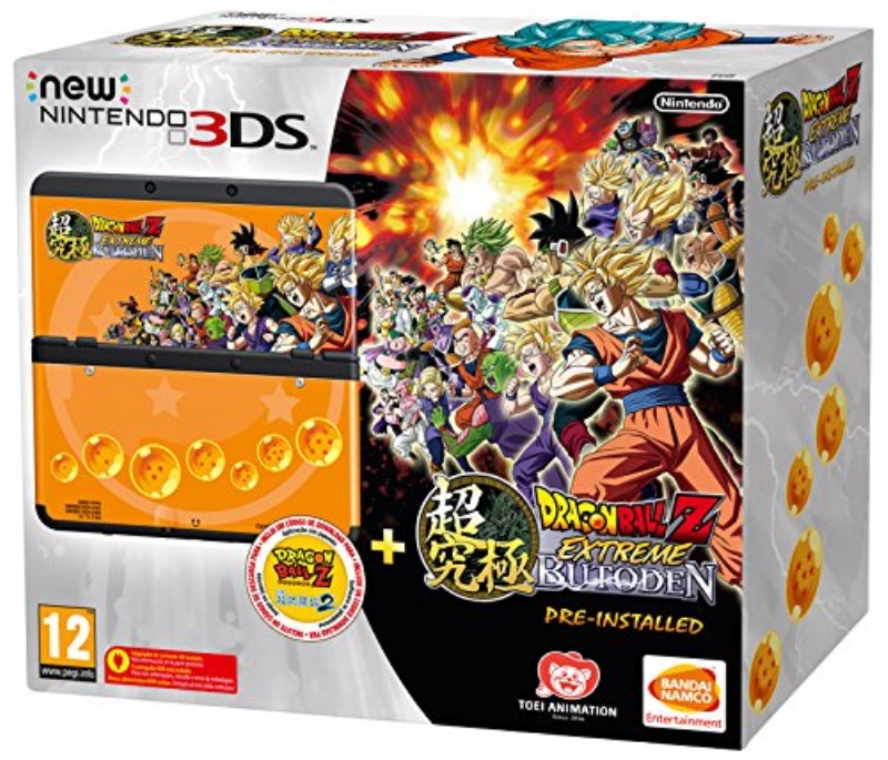 NINTENDO Nintendo 3DS console nero + Dragonball Z Extreme Butoden bundle